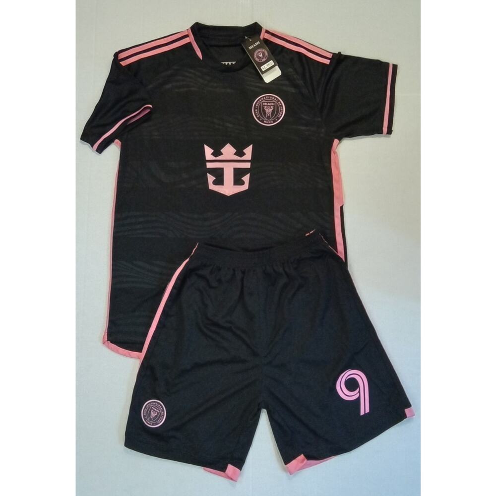 Inter Miami #9 Suarez Shirt & Short Set Adult XL